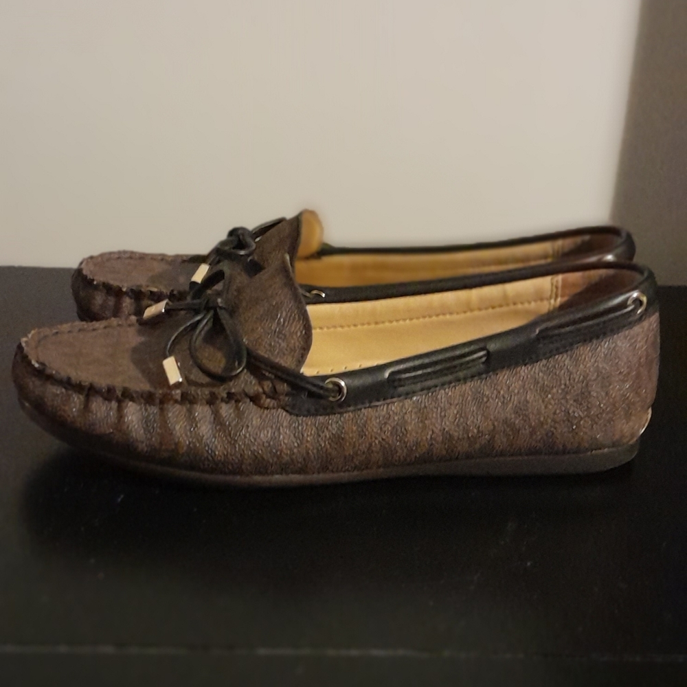 Michael Kors Brown Loafers - Picture 3 of 6